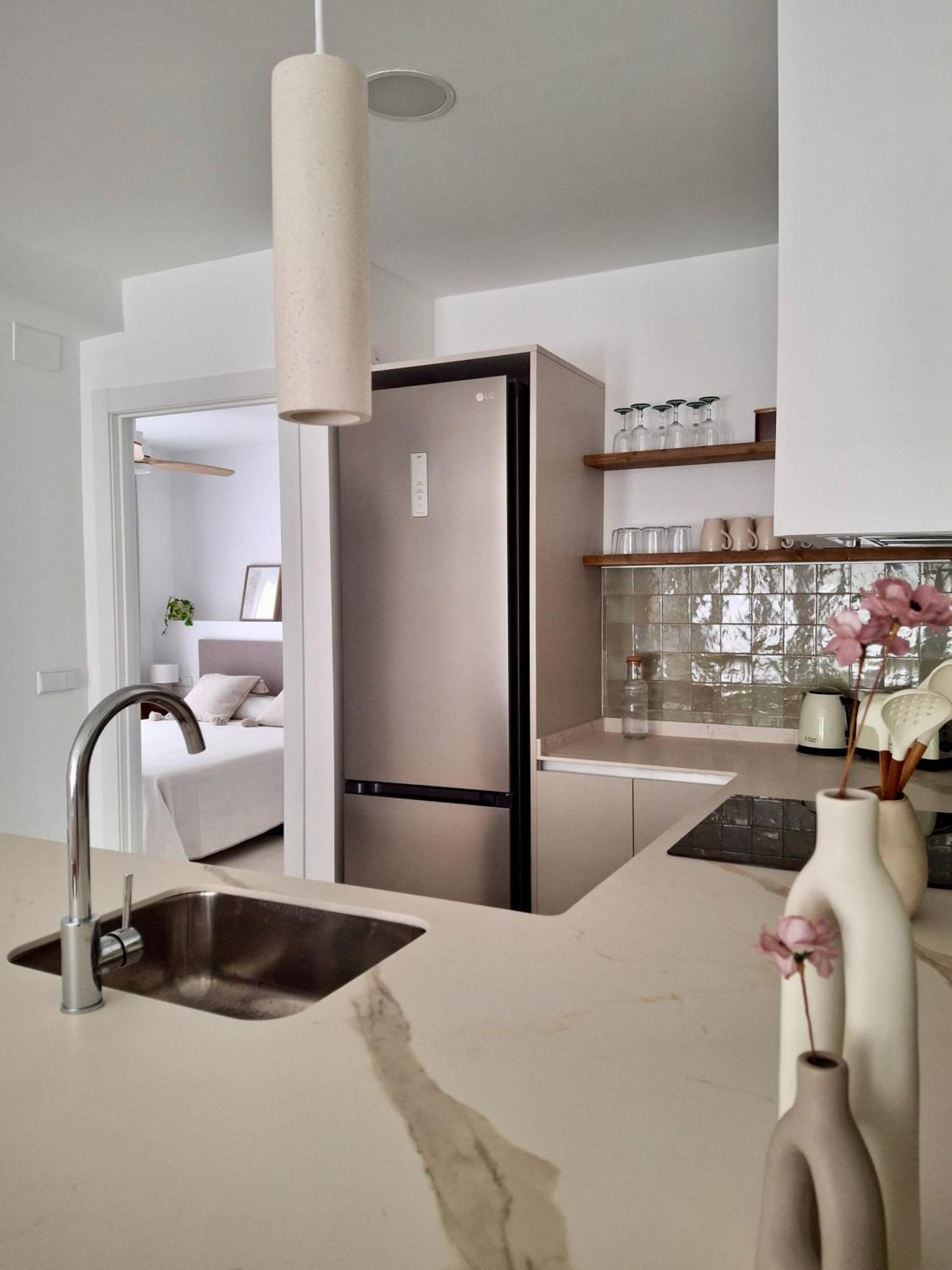 Bonito Apartamento De 2 Habitaciones Cerca De La Estacion Joaquin Sorolla 瓦伦西亚 外观 照片